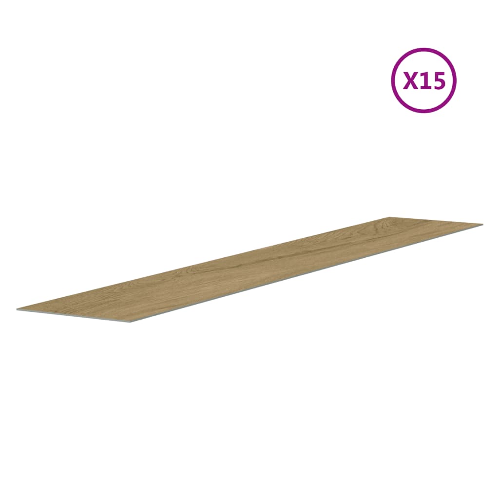 vidaXL Panouri de perete aspect lemn, maro, 2,06 m², PVC vidaXL Panouri de perete aspect lemn, maro, 2,06 m², PVC