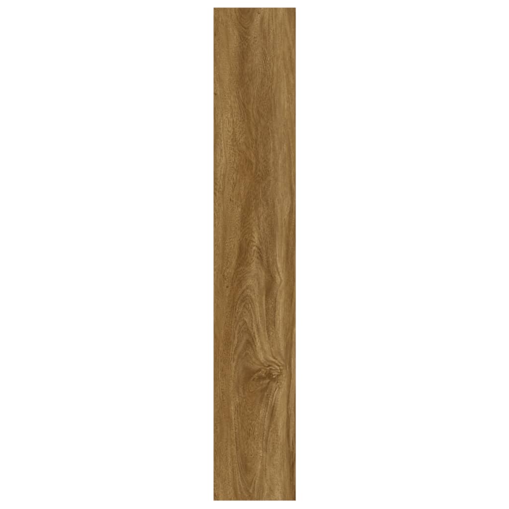 vidaXL Panouri de perete aspect lemn, maro, 2,06 m², PVC