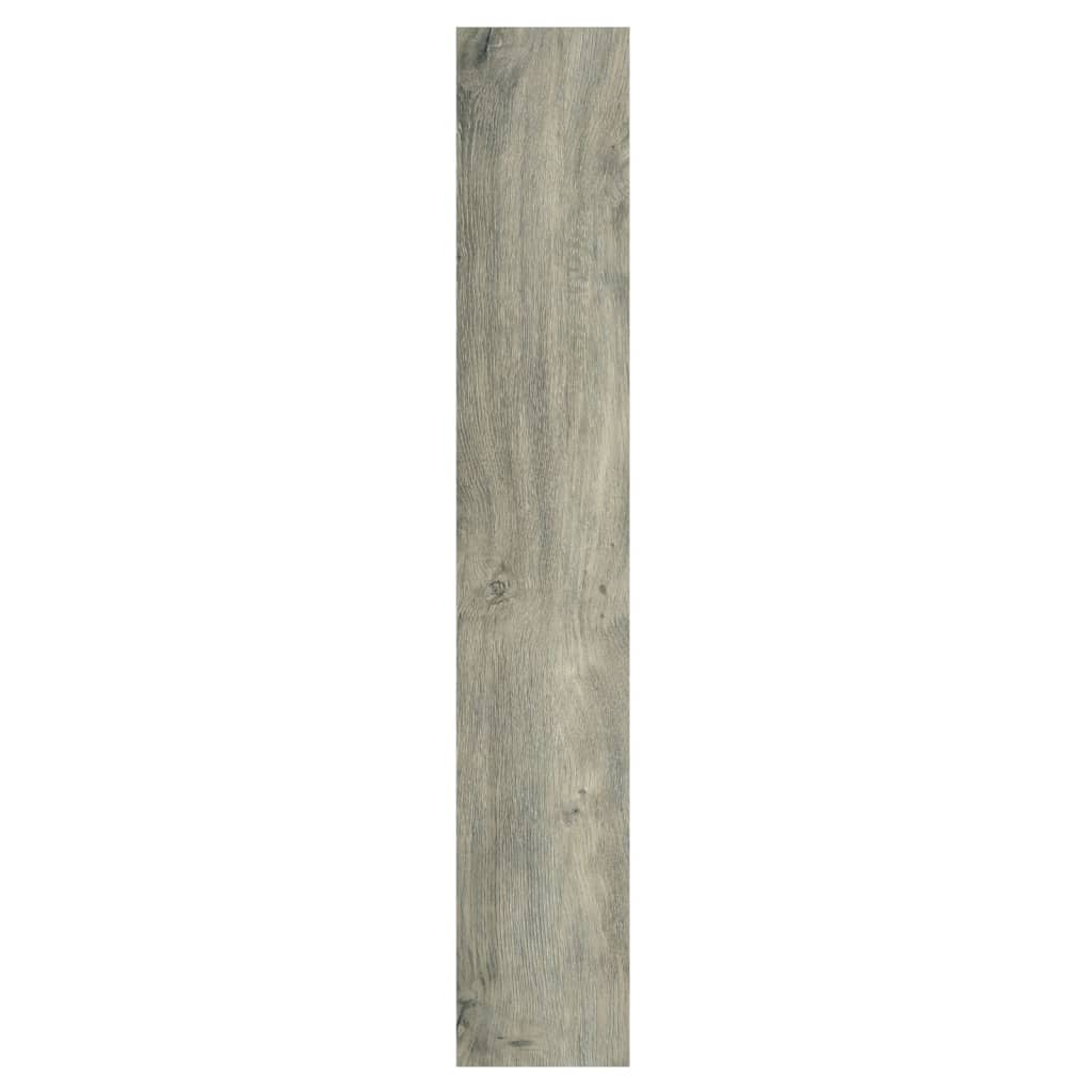 vidaXL Panouri de perete aspect lemn, gri, 2,06 m², PVC