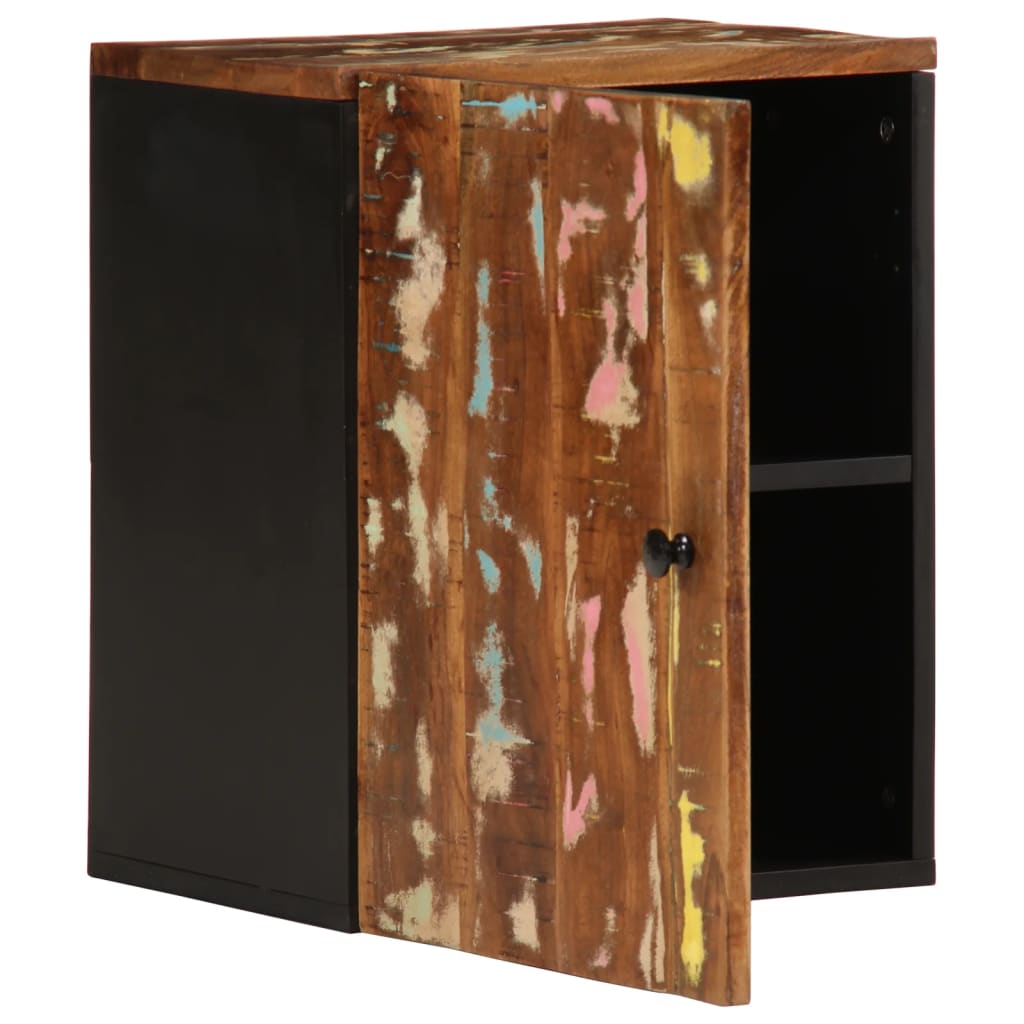 vidaXL Dulap de perete de baie, 38x33x48 cm, lemn masiv reciclat vidaXL Dulap de perete de baie, 38x33x48 cm, lemn masiv reciclat