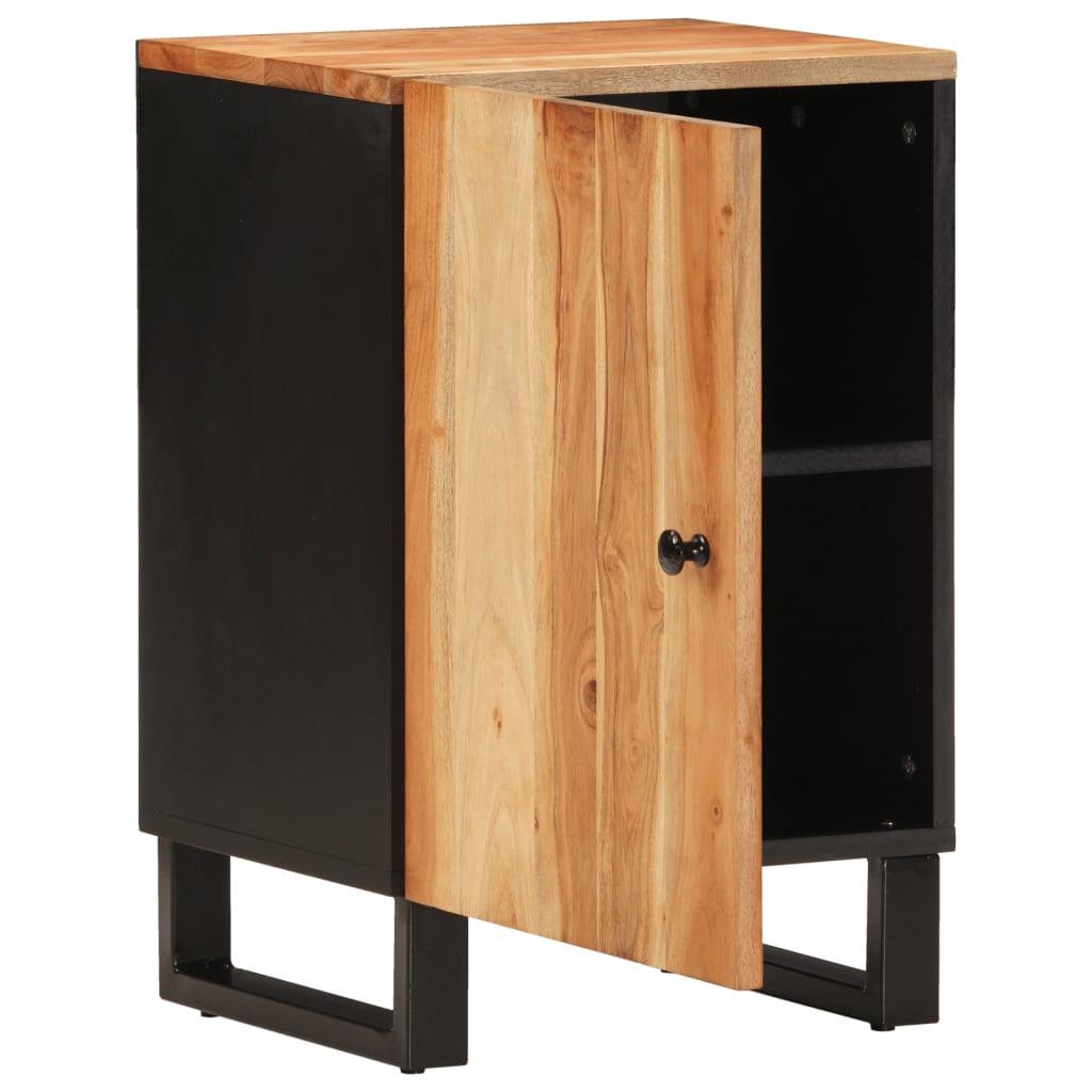 vidaXL Dulap de baie, 38x33x58 cm, lemn masiv de acacia vidaXL Dulap de baie, 38x33x58 cm, lemn masiv de acacia