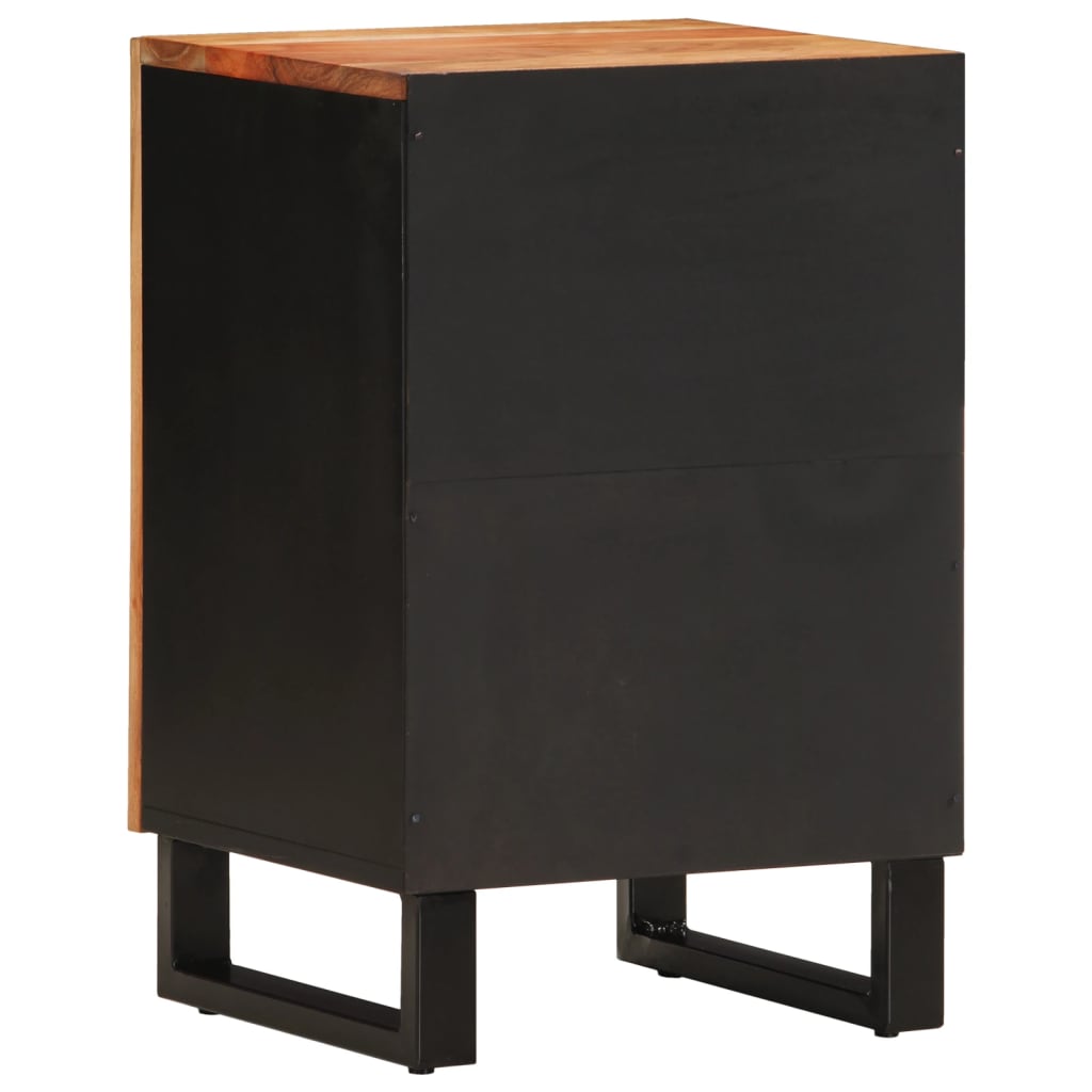 vidaXL Dulap de baie, 38x33x58 cm, lemn masiv de acacia vidaXL Dulap de baie, 38x33x58 cm, lemn masiv de acacia
