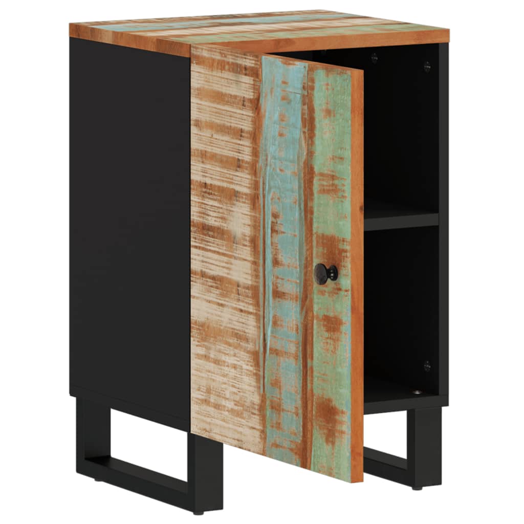 vidaXL Dulap de baie, 38x33x458 cm, lemn masiv reciclat vidaXL Dulap de baie, 38x33x458 cm, lemn masiv reciclat