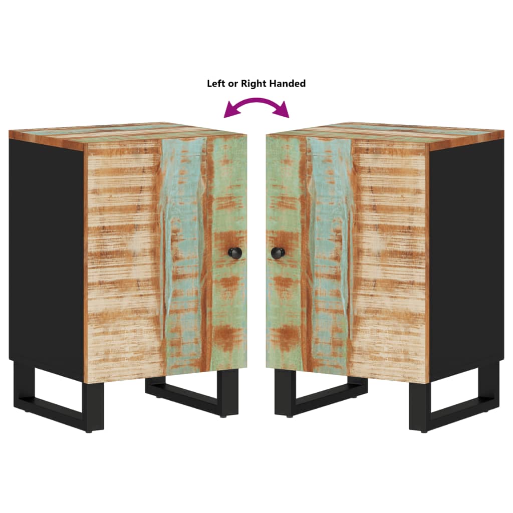 vidaXL Dulap de baie, 38x33x458 cm, lemn masiv reciclat vidaXL Dulap de baie, 38x33x458 cm, lemn masiv reciclat