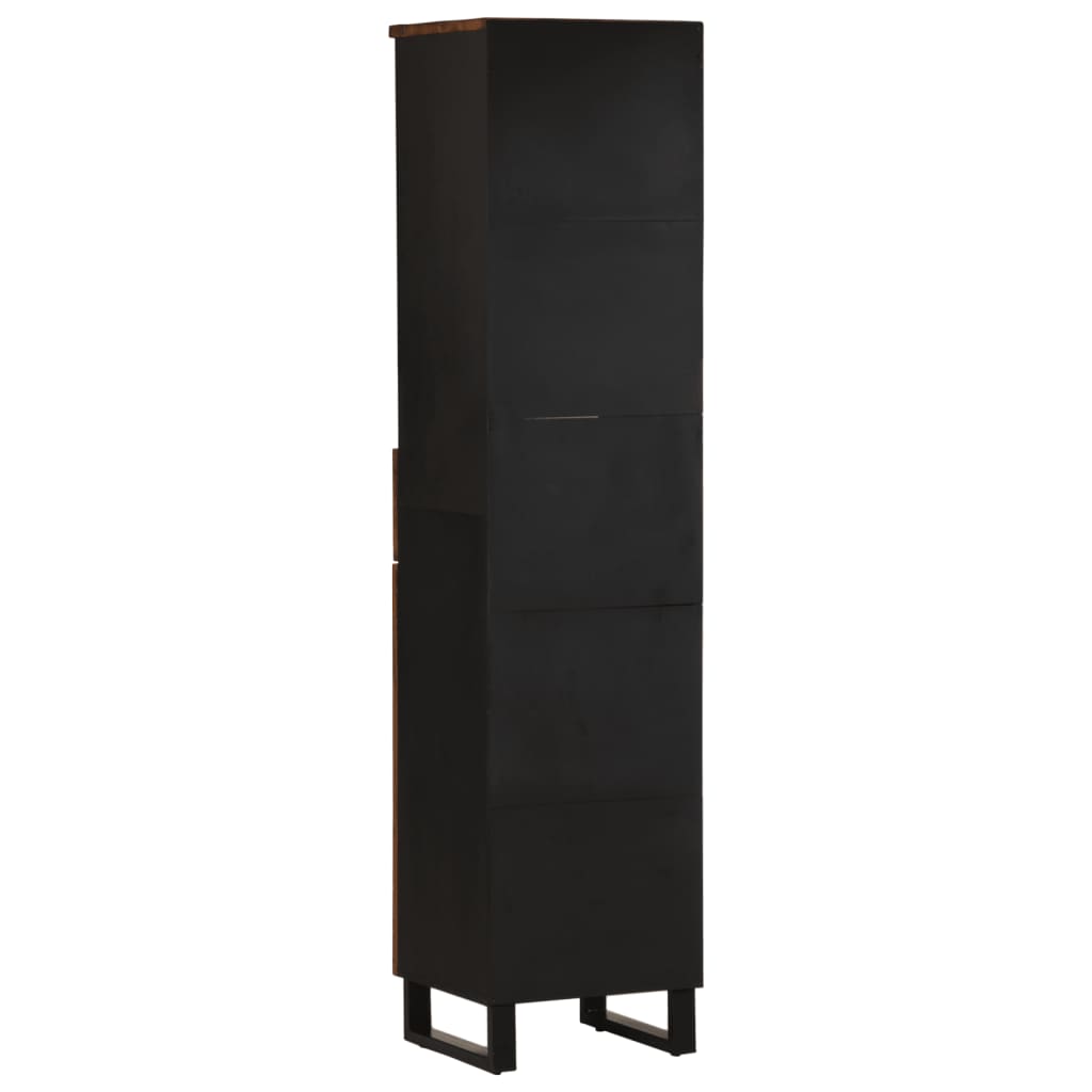 vidaXL Dulap de baie, 38x33x160 cm, lemn masiv reciclat vidaXL Dulap de baie, 38x33x160 cm, lemn masiv reciclat