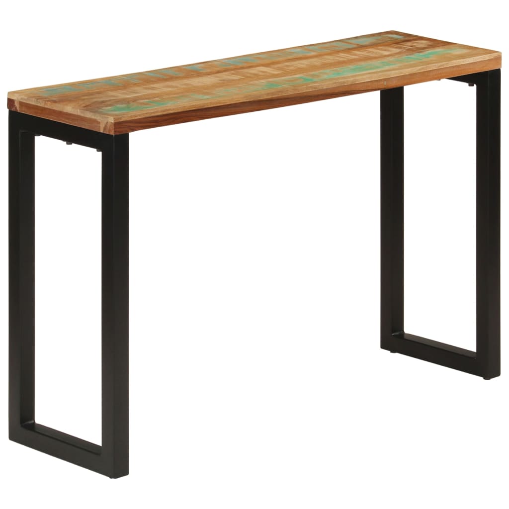 vidaXL Masă consolă, 110x35x75 cm, lemn masiv de reciclat vidaXL Masă consolă, 110x35x75 cm, lemn masiv de reciclat