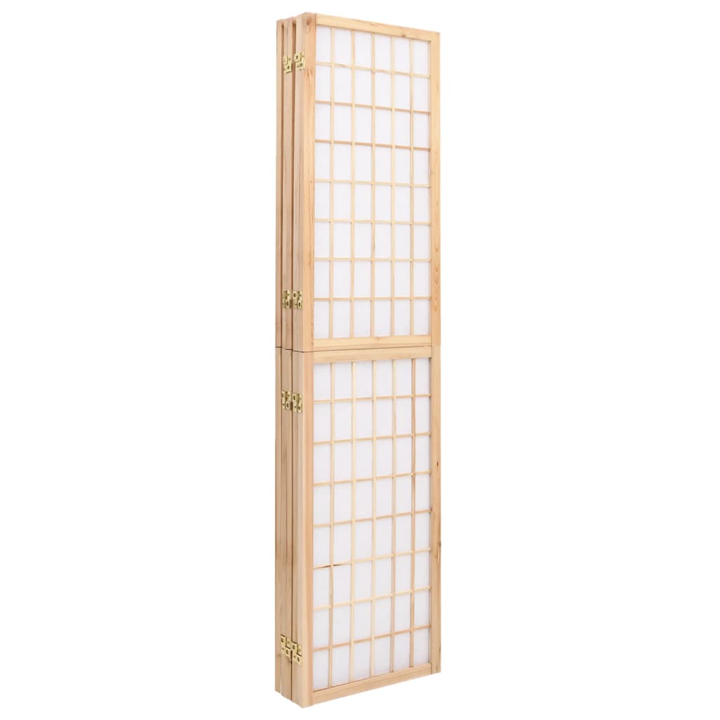 vidaXL Paravan pliabil de cameră, 5 panouri, 200x170 cm, stil japonez