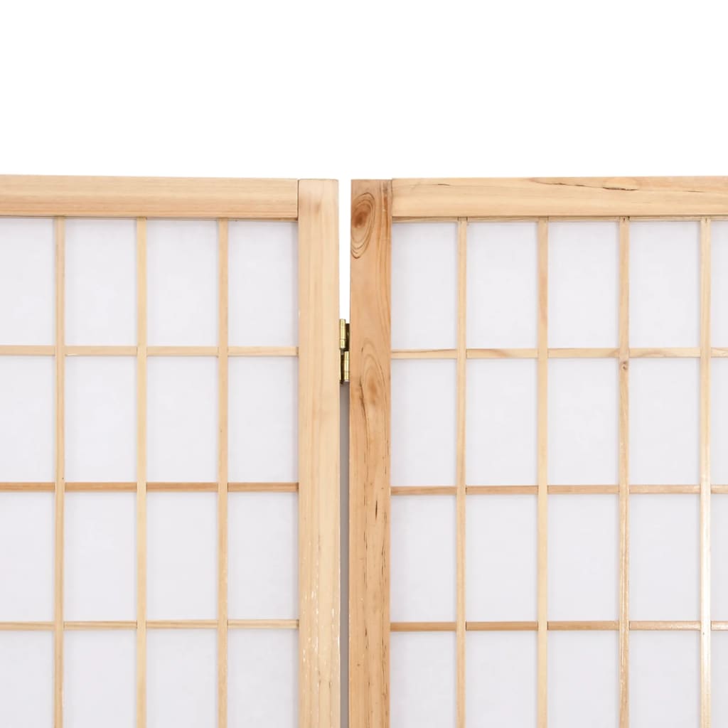 vidaXL Paravan pliabil de cameră, 6 panouri, 240x170 cm, stil japonez vidaXL Paravan pliabil de cameră, 6 panouri, 240x170 cm, stil japonez