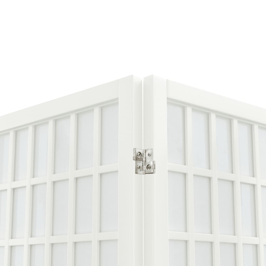 vidaXL Paravan pliabil cu 6 panouri, stil japonez, alb, 240x170 cm vidaXL Paravan pliabil cu 6 panouri, stil japonez, alb, 240x170 cm