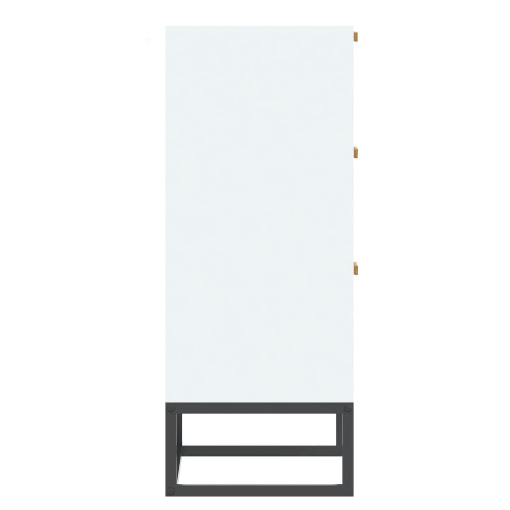 vidaXL Servantă, alb, 60x30x75 cm, lemn prelucrat vidaXL Servantă, alb, 60x30x75 cm, lemn prelucrat