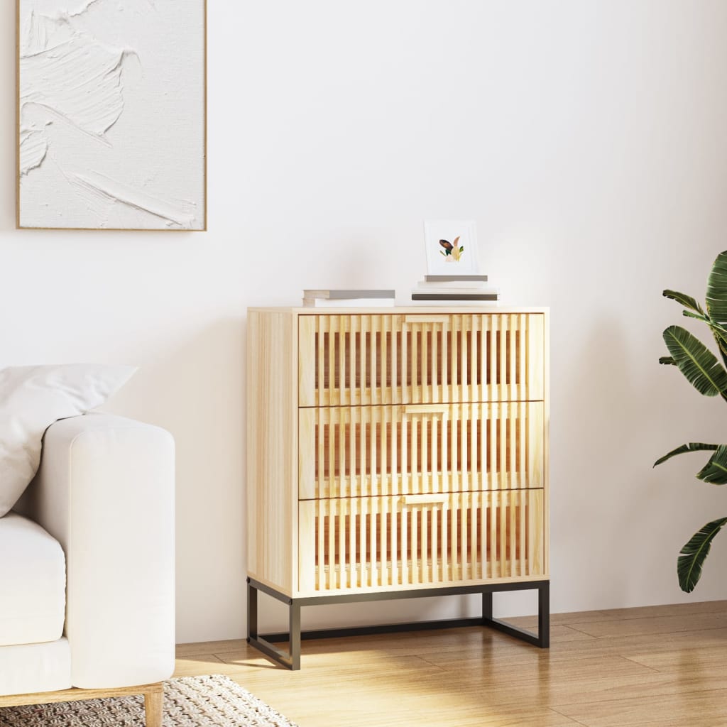 vidaXL Servantă, 60x30x75 cm, lemn prelucrat vidaXL Servantă, 60x30x75 cm, lemn prelucrat