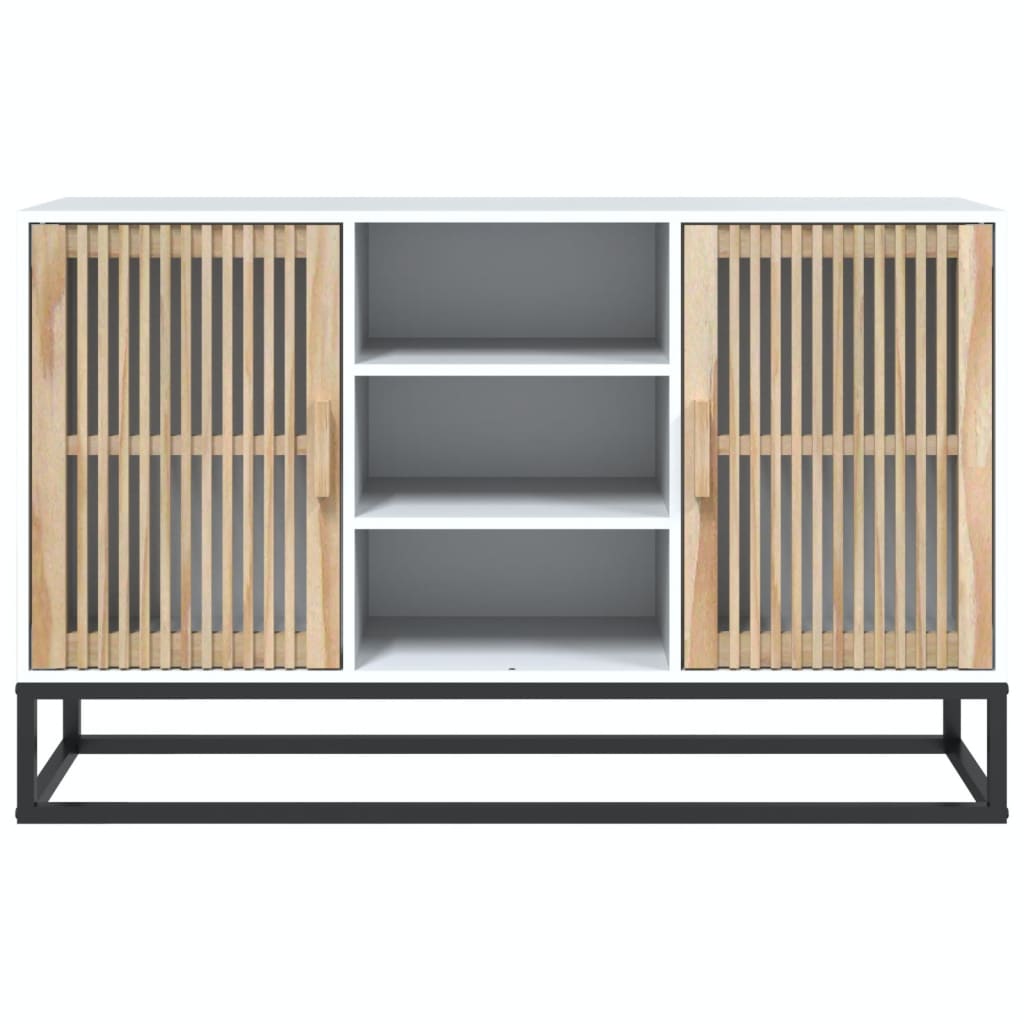 vidaXL Dulap, alb, 105x30x65 cm, lemn prelucrat