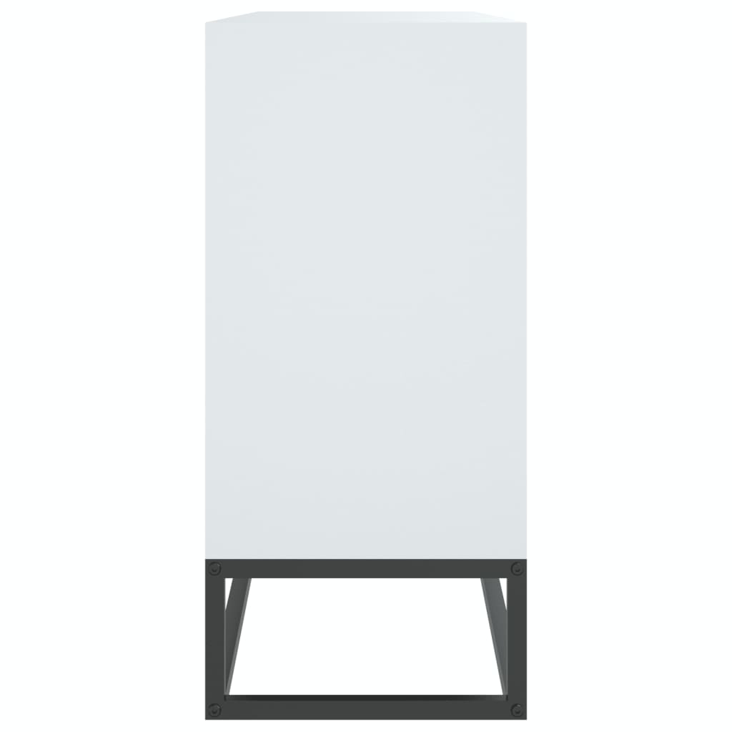 vidaXL Dulap, alb, 105x30x65 cm, lemn prelucrat