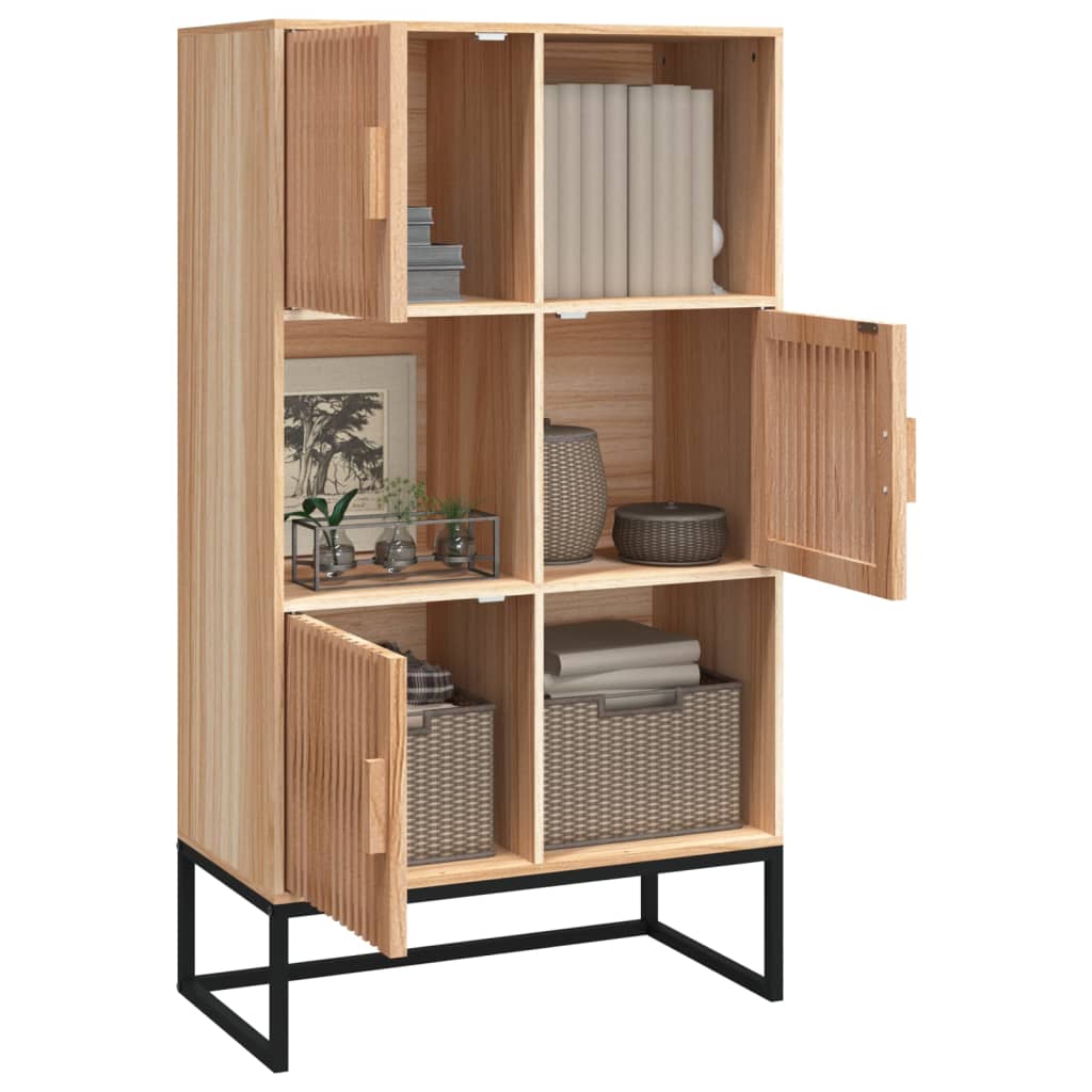 vidaXL Dulap înalt, 70x35x125 cm, lemn prelucrat vidaXL Dulap înalt, 70x35x125 cm, lemn prelucrat