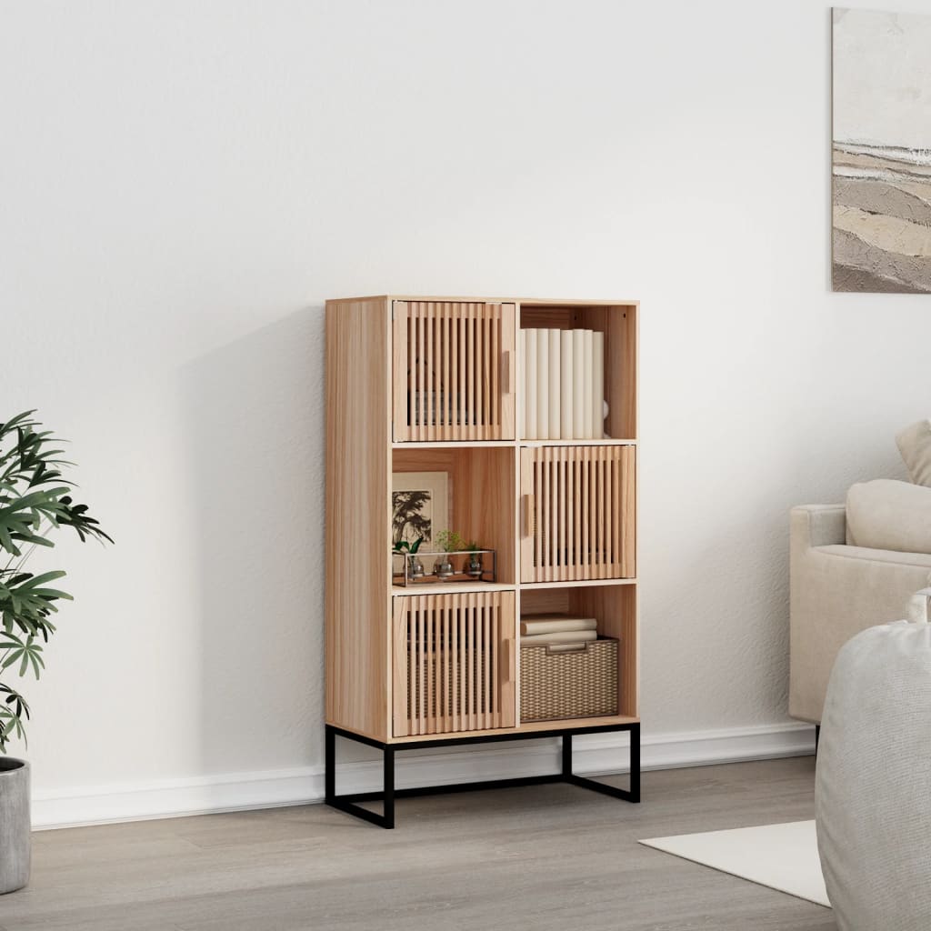 vidaXL Dulap înalt, 70x35x125 cm, lemn prelucrat vidaXL Dulap înalt, 70x35x125 cm, lemn prelucrat