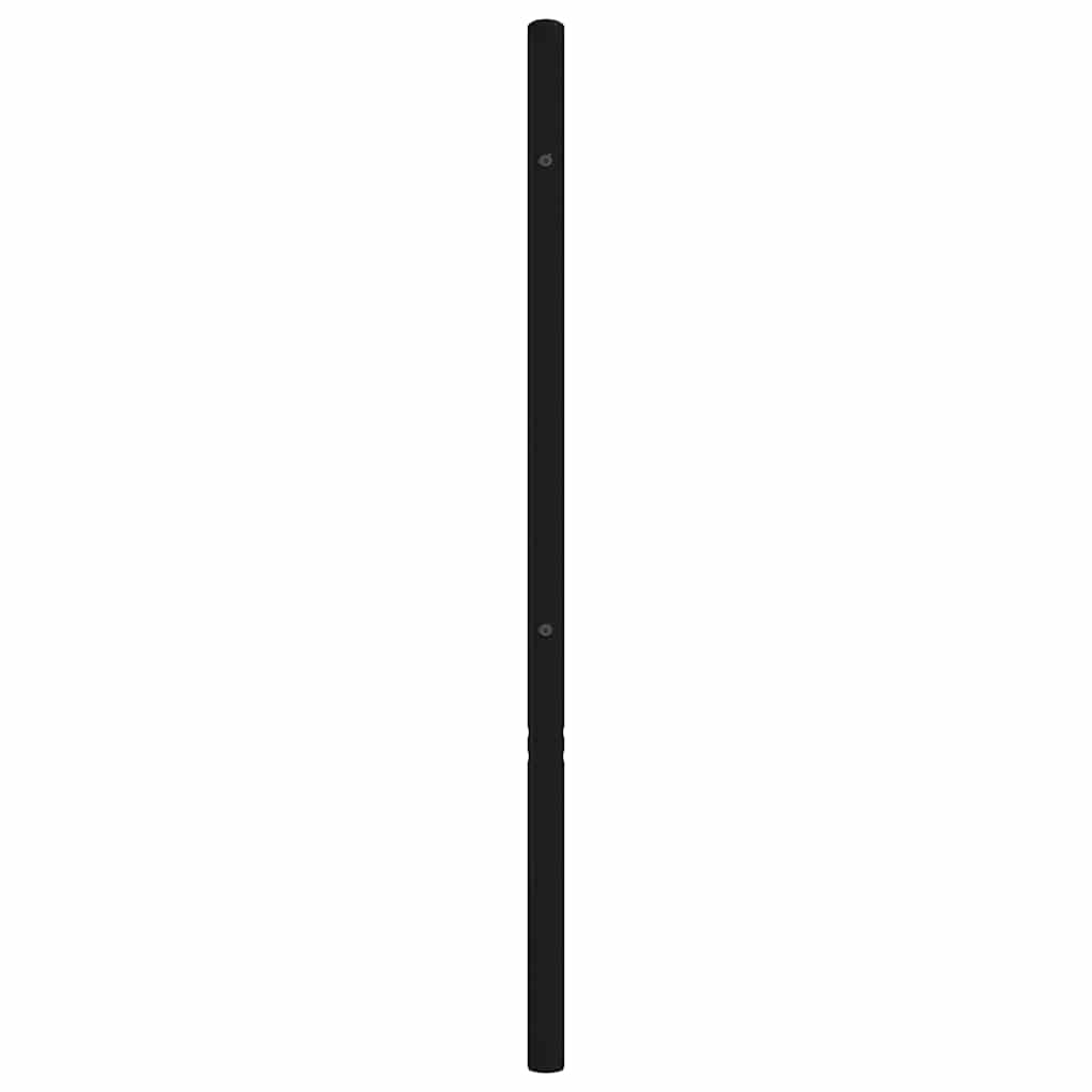 vidaXL Tăblie de pat metalică, negru, 100 cm vidaXL Tăblie de pat metalică, negru, 100 cm