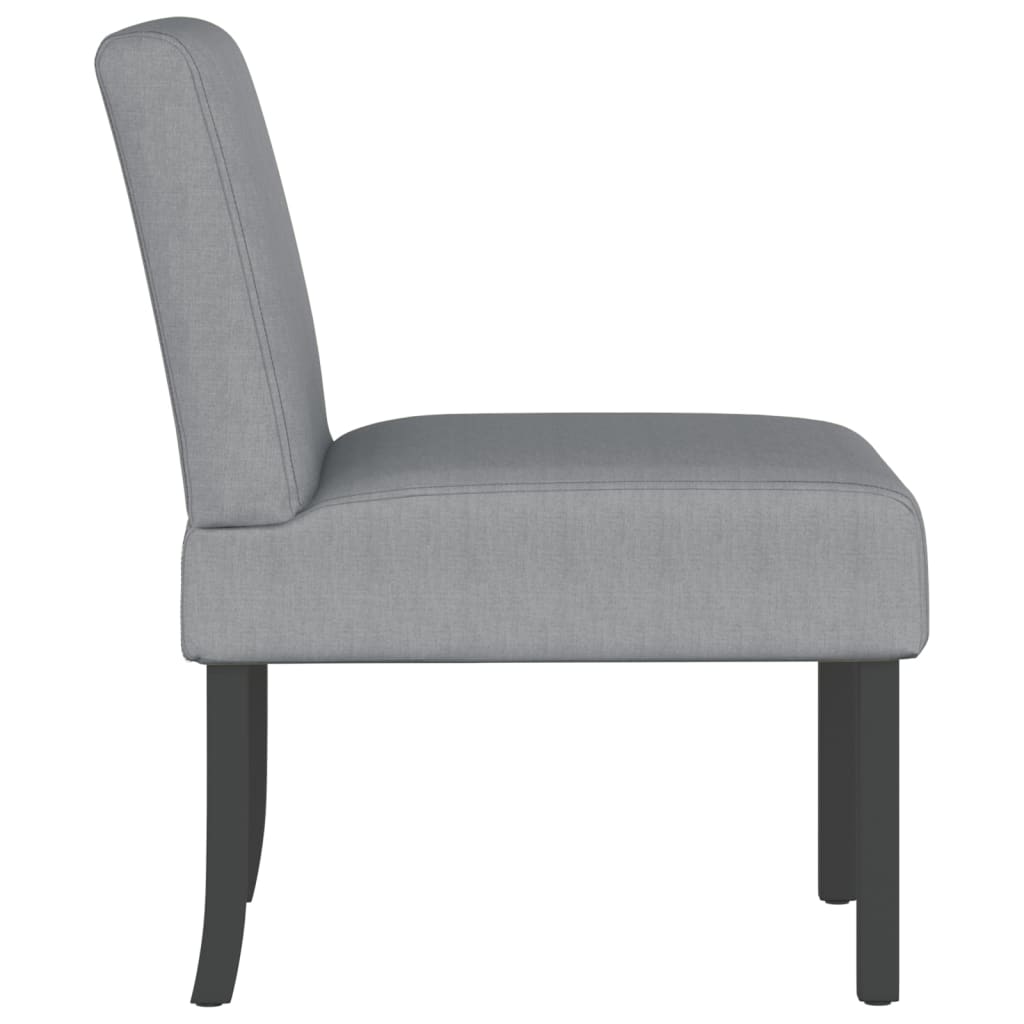 vidaXL Fotoliu, gri deschis, material textil