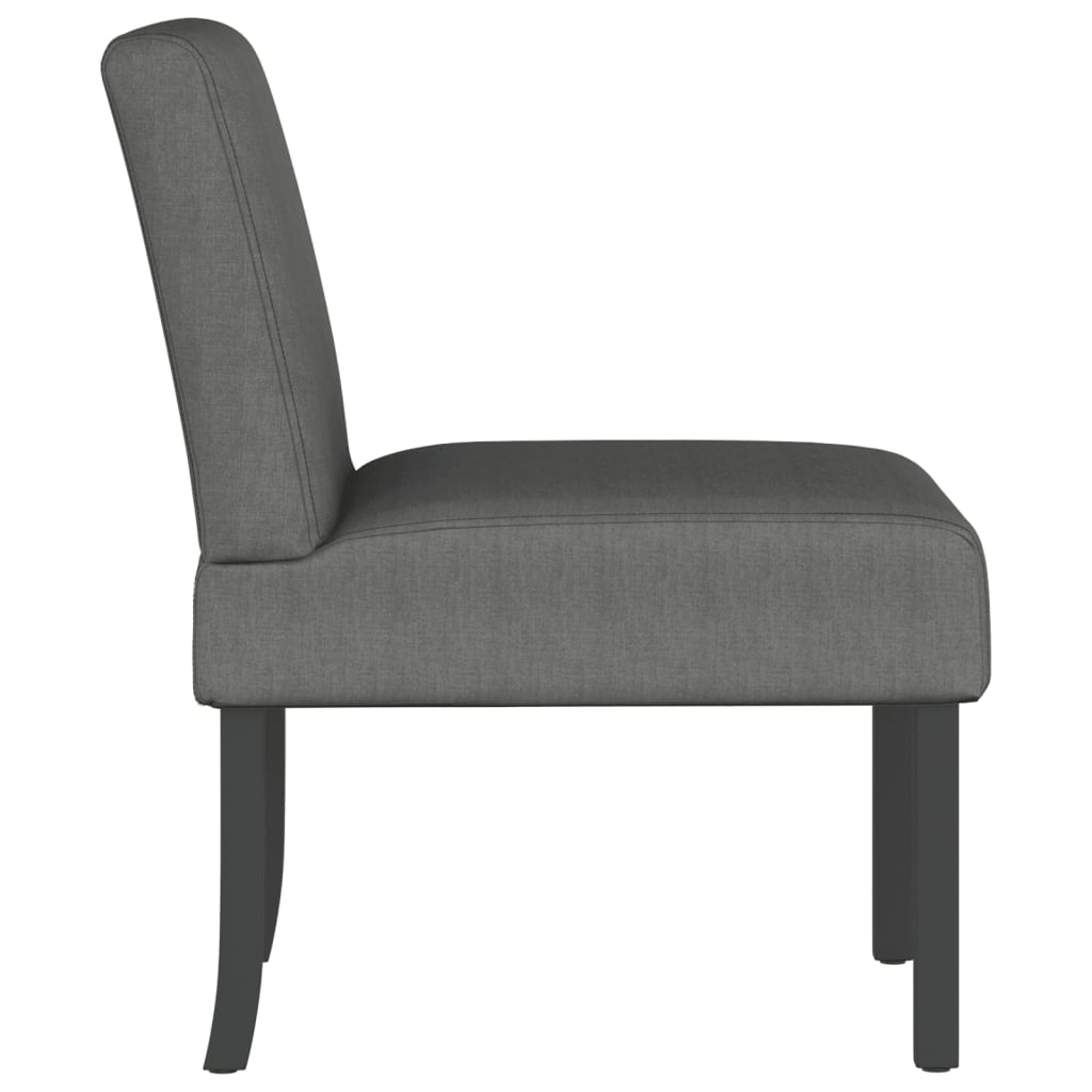 vidaXL Fotoliu, gri închis, material textil