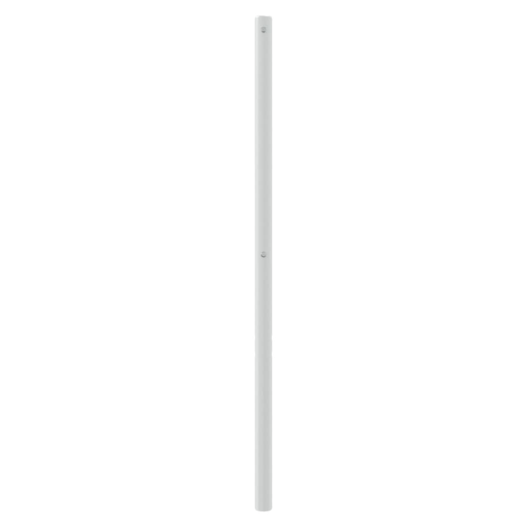 vidaXL Tăblie de pat metalică, alb, 80 cm vidaXL Tăblie de pat metalică, alb, 80 cm