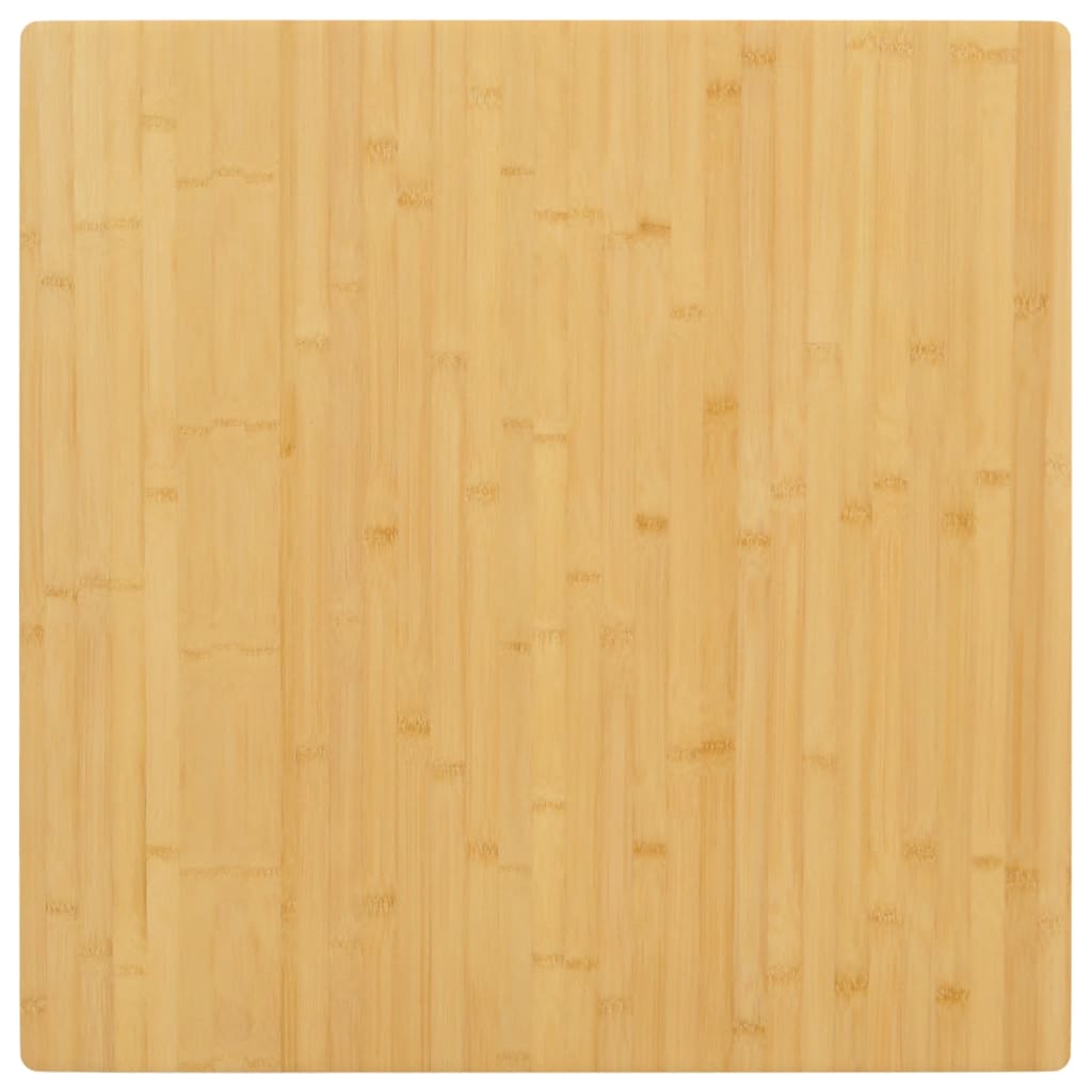 vidaXL Blat de masă, 70x70x1,5 cm, bambus