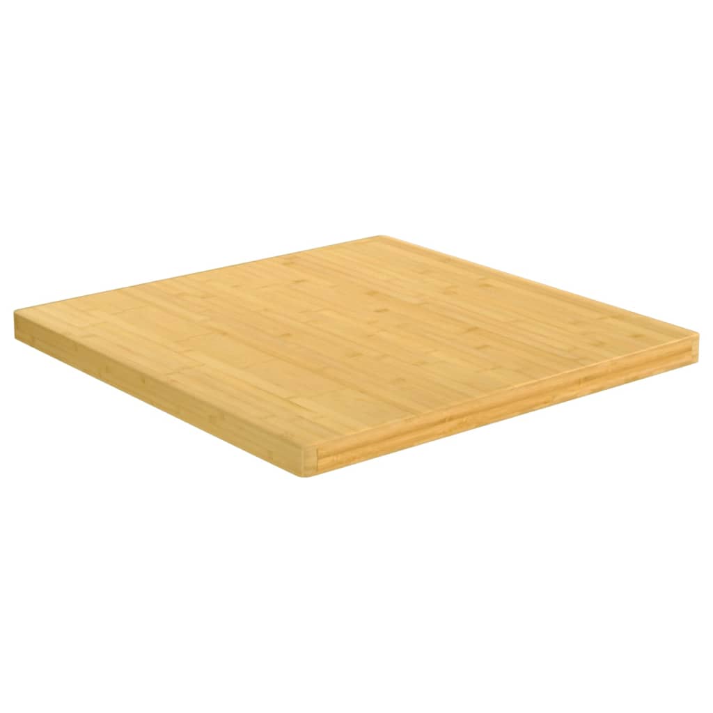 vidaXL Blat de masă, 70x70x4 cm, bambus vidaXL Blat de masă, 70x70x4 cm, bambus