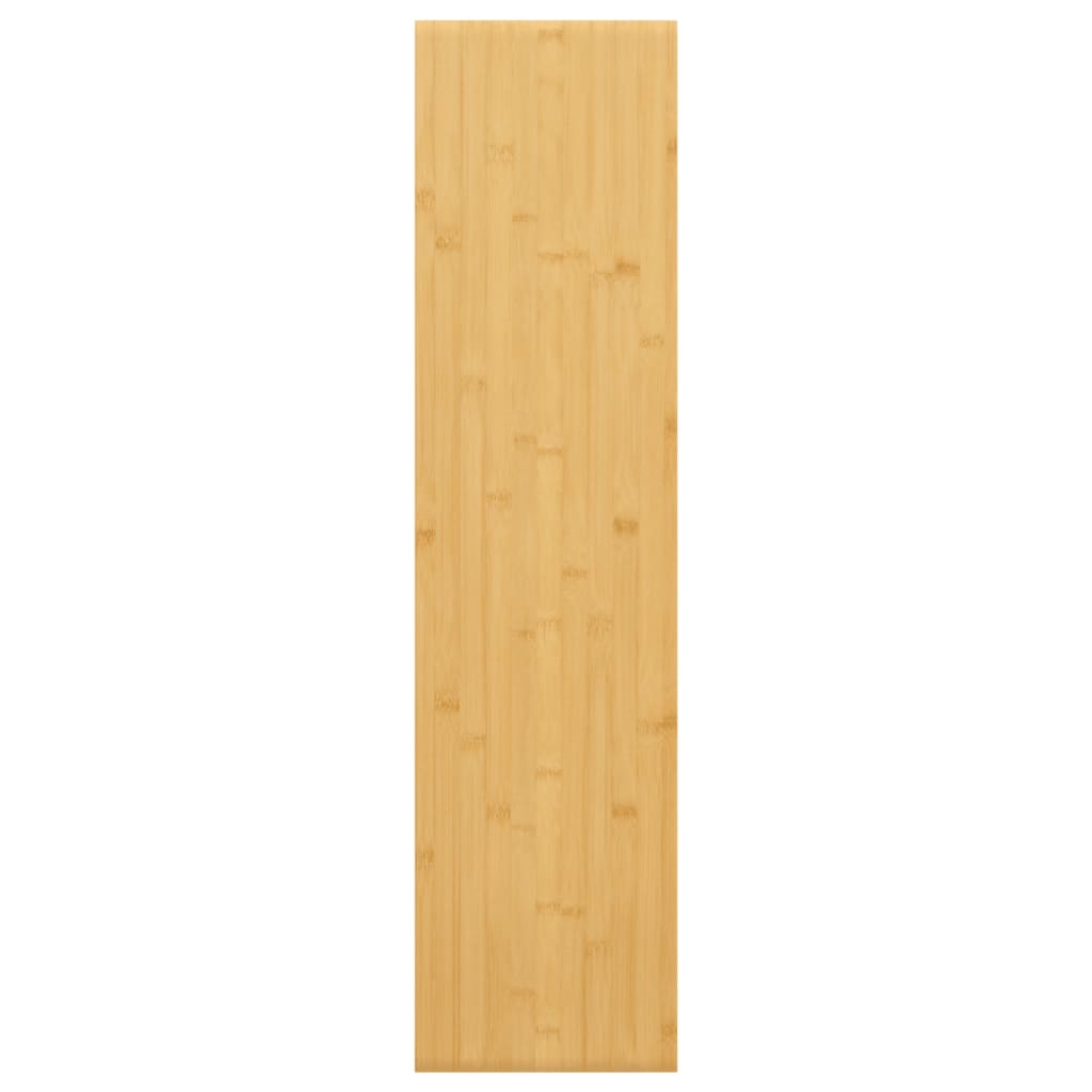 vidaXL Raft de perete, 80x20x1,5 cm, bambus vidaXL Raft de perete, 80x20x1,5 cm, bambus