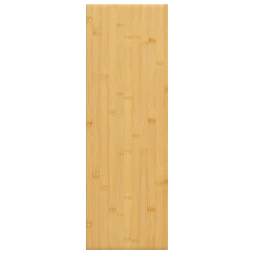 vidaXL Raft de perete, 80x20x4 cm, bambus