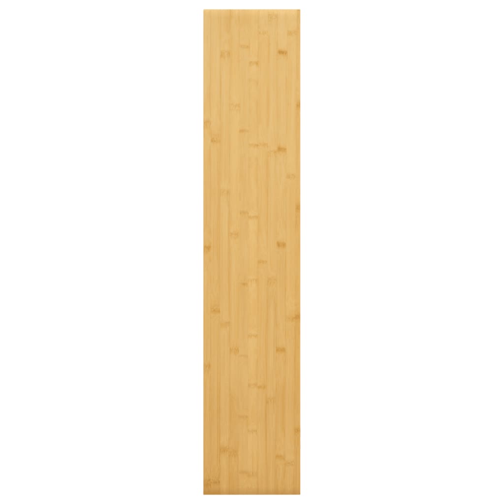vidaXL Raft de perete, 100x20x4 cm, bambus