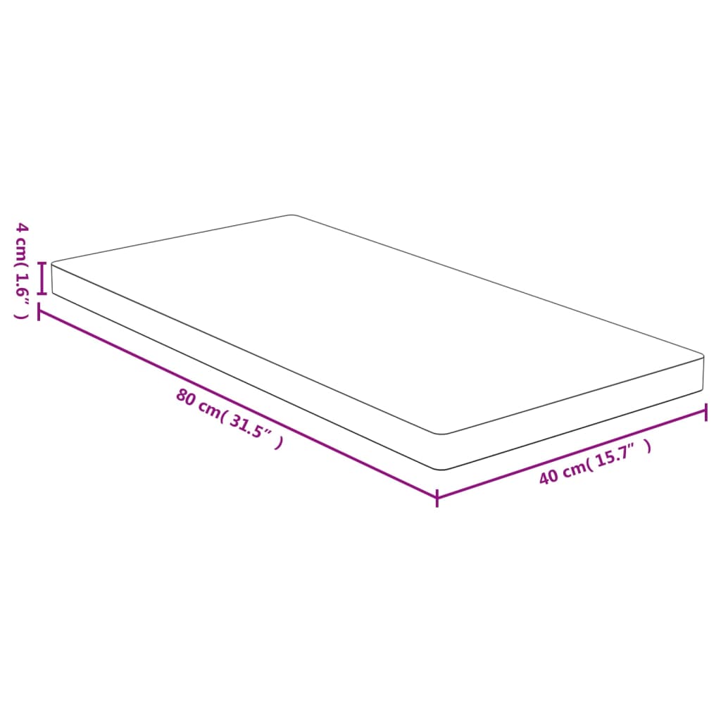 vidaXL Tocător, 80x40x4 cm, bambus vidaXL Tocător, 80x40x4 cm, bambus