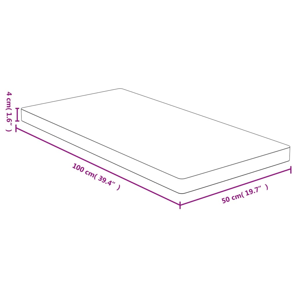 vidaXL Tocător, 100x50x4 cm, bambus vidaXL Tocător, 100x50x4 cm, bambus