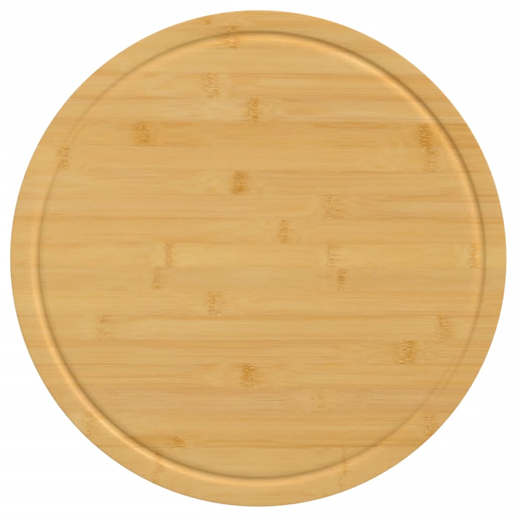 vidaXL Tocătoare, 6 buc., Ø30x1,5 cm, bambus vidaXL Tocătoare, 6 buc., Ø30x1,5 cm, bambus