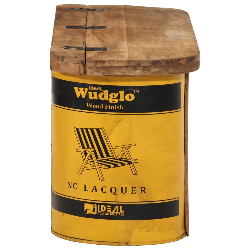 vidaXL Bancă de depozitare/servantă, 120x30x40 cm, lemn masiv reciclat