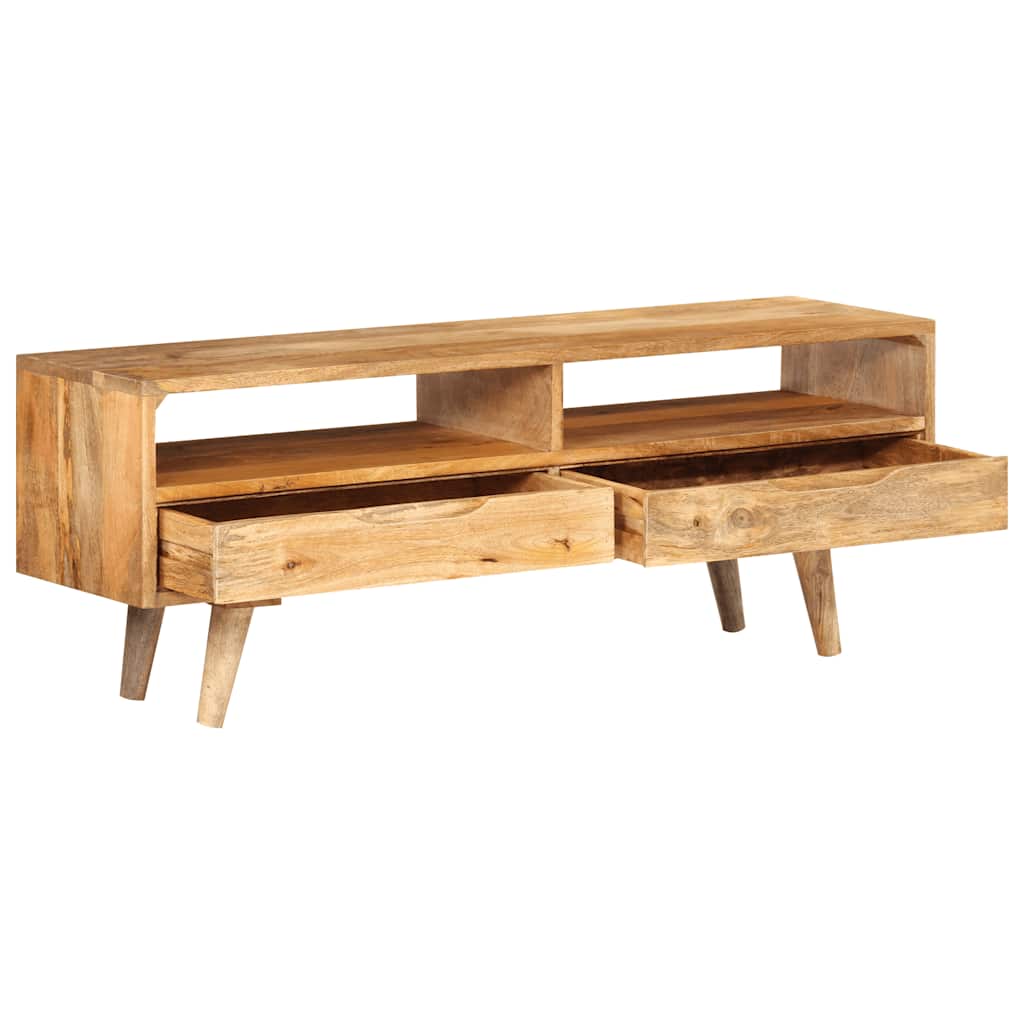 vidaXL Dulap TV 110x30x41 cm, lemn masiv de mango