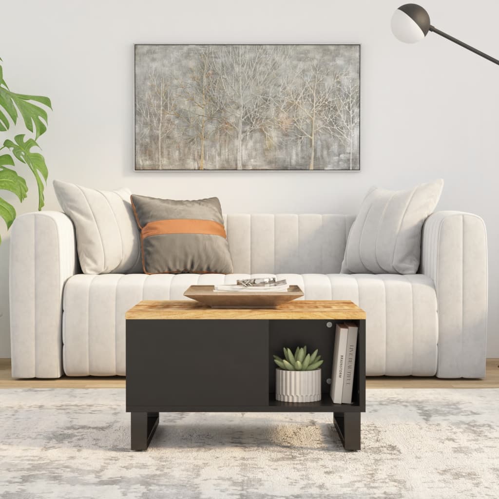 vidaXL Măsuță de cafea, 60x50x35 cm, lemn masiv de mango vidaXL Măsuță de cafea, 60x50x35 cm, lemn masiv de mango