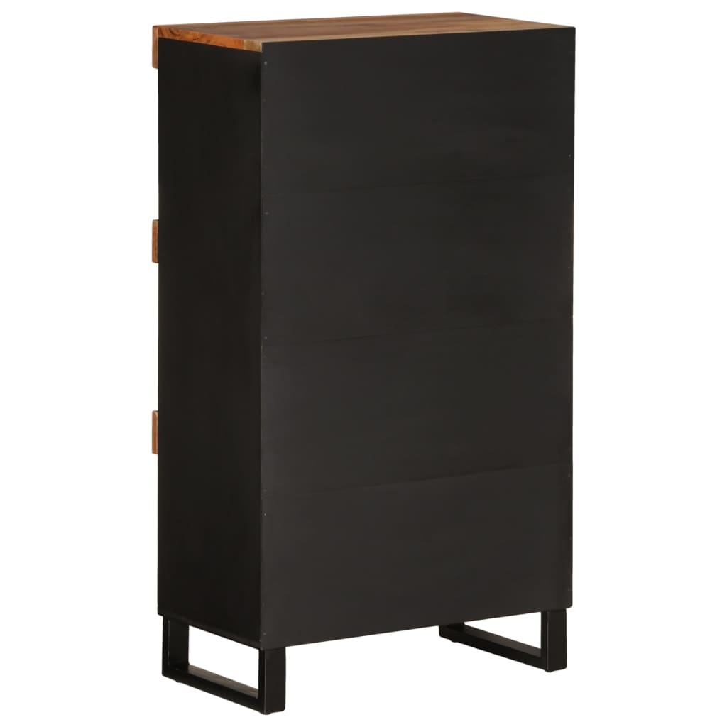vidaXL Dulap lateral, 60x33x107 cm, lemn masiv de acacia vidaXL Dulap lateral, 60x33x107 cm, lemn masiv de acacia