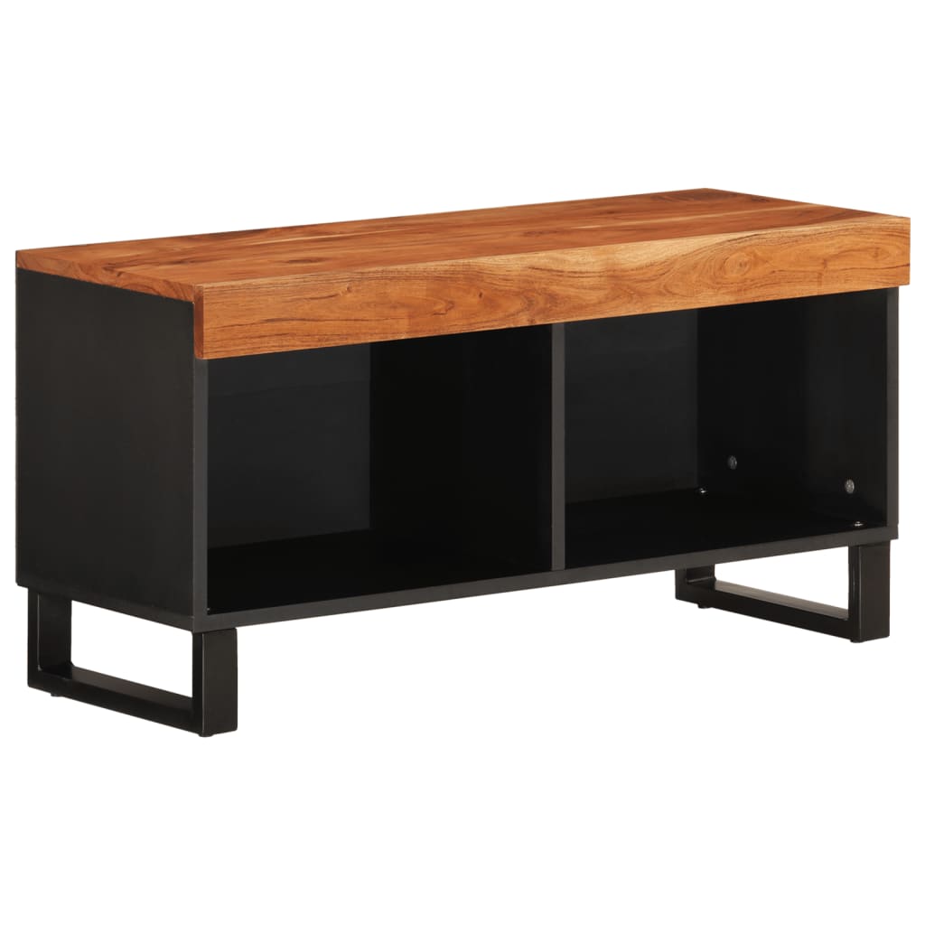 vidaXL Comodă TV, 85x33x43,5 cm, lemn masiv de acacia
