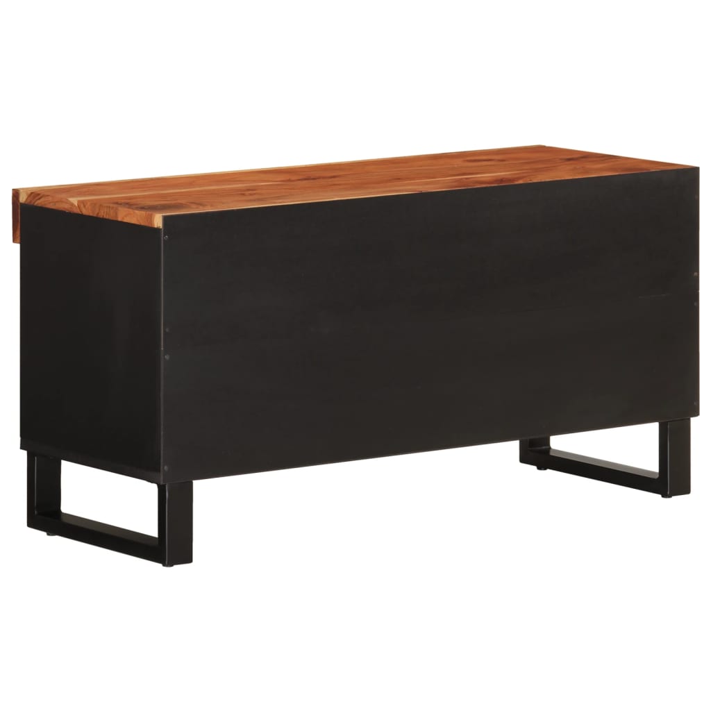 vidaXL Comodă TV, 85x33x43,5 cm, lemn masiv de acacia