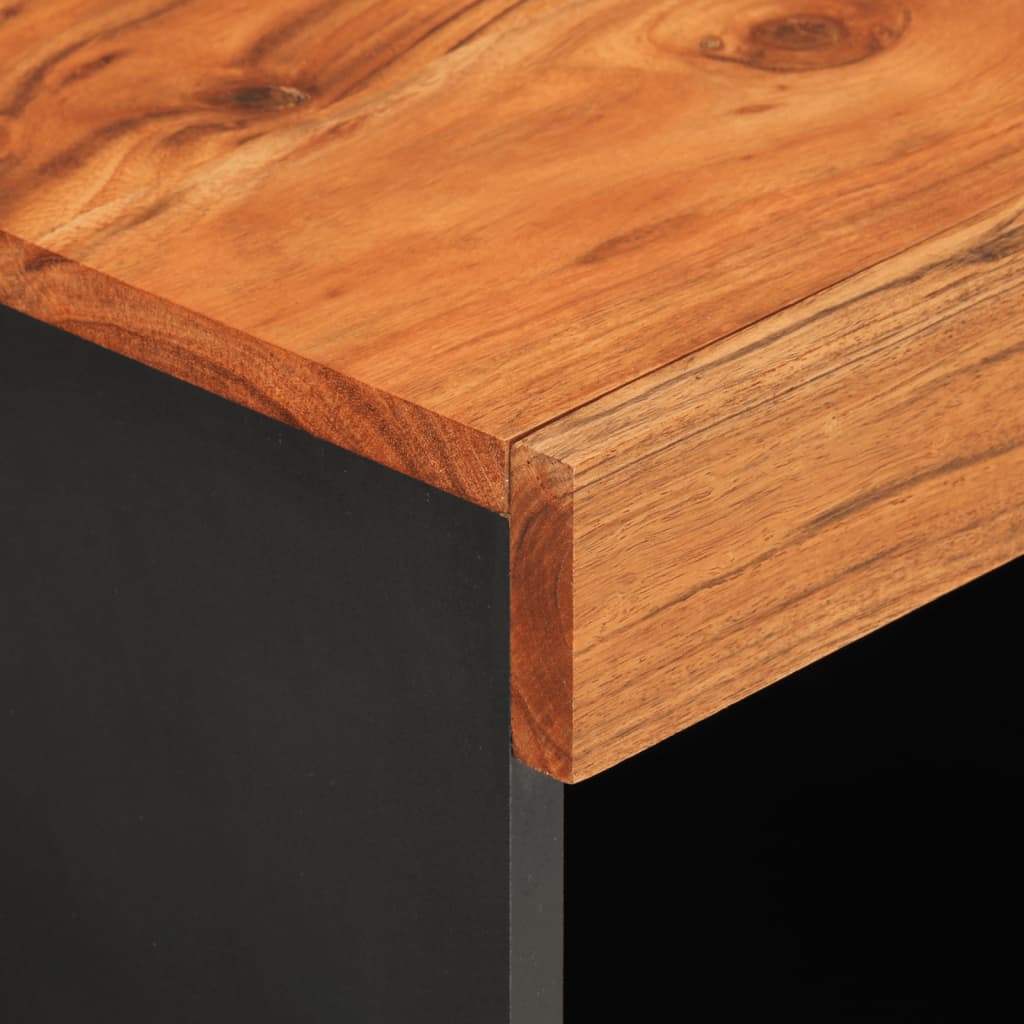 vidaXL Comodă TV, 85x33x43,5 cm, lemn masiv de acacia