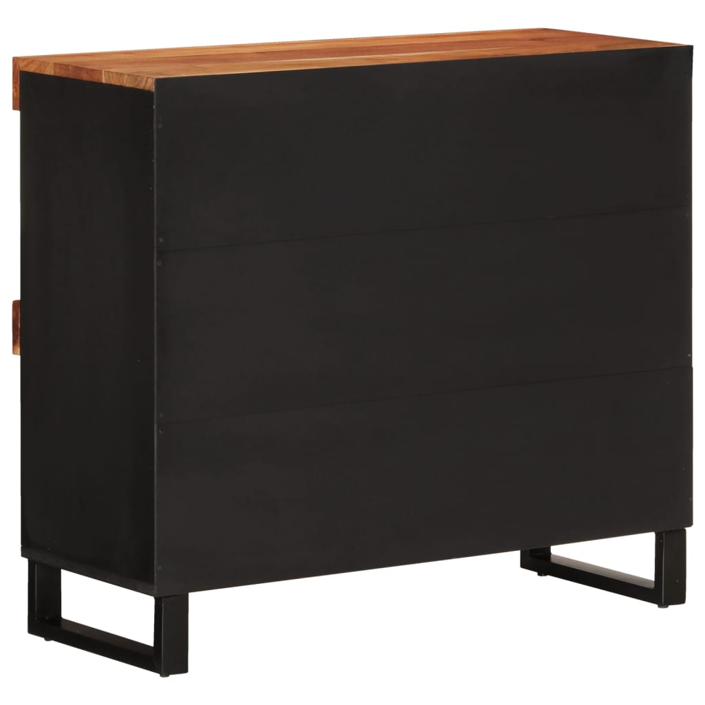 vidaXL Dulap lateral, 85x33x75 cm din lemn masiv de acacia vidaXL Dulap lateral, 85x33x75 cm din lemn masiv de acacia