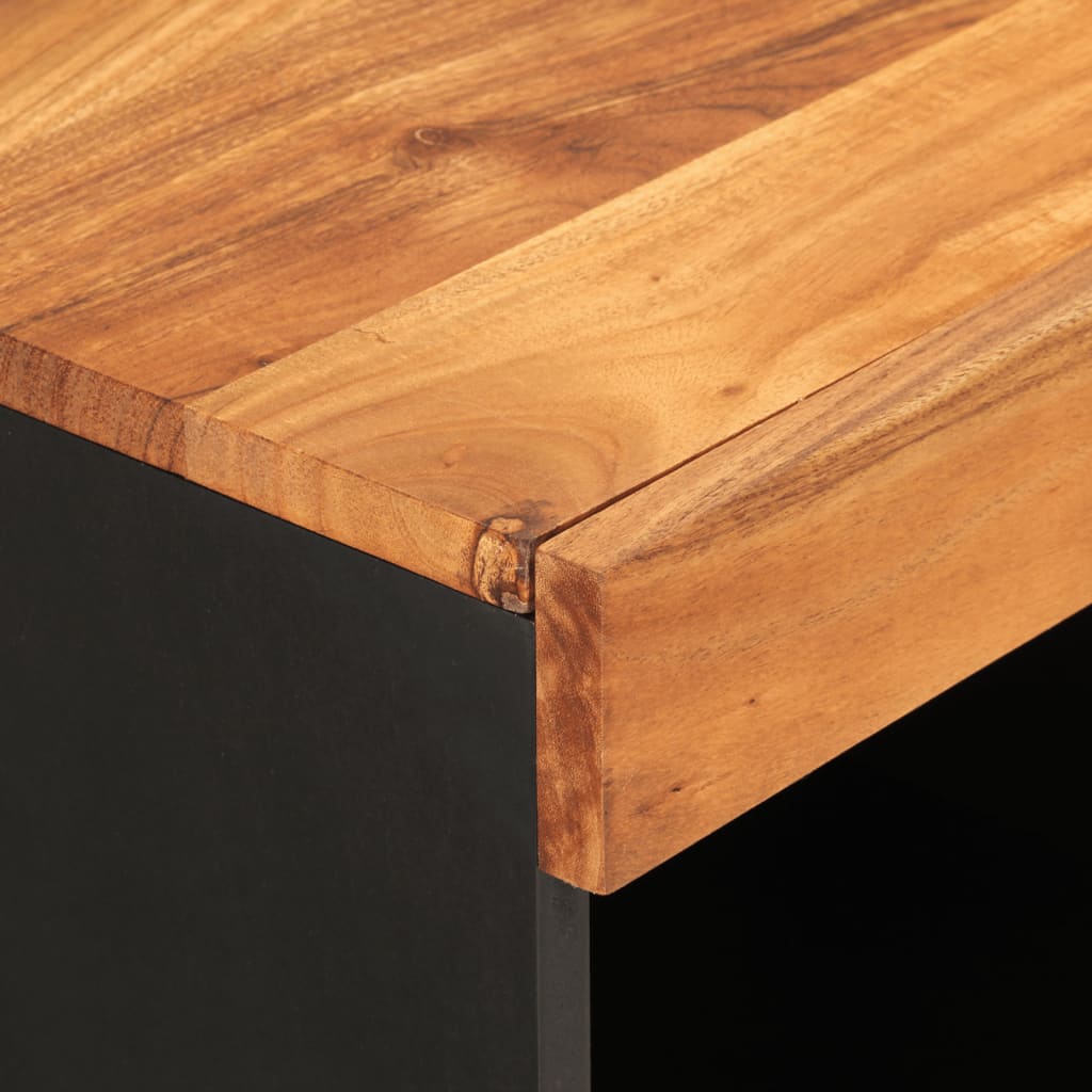 vidaXL Dulap lateral, 85x33x75 cm din lemn masiv de acacia vidaXL Dulap lateral, 85x33x75 cm din lemn masiv de acacia