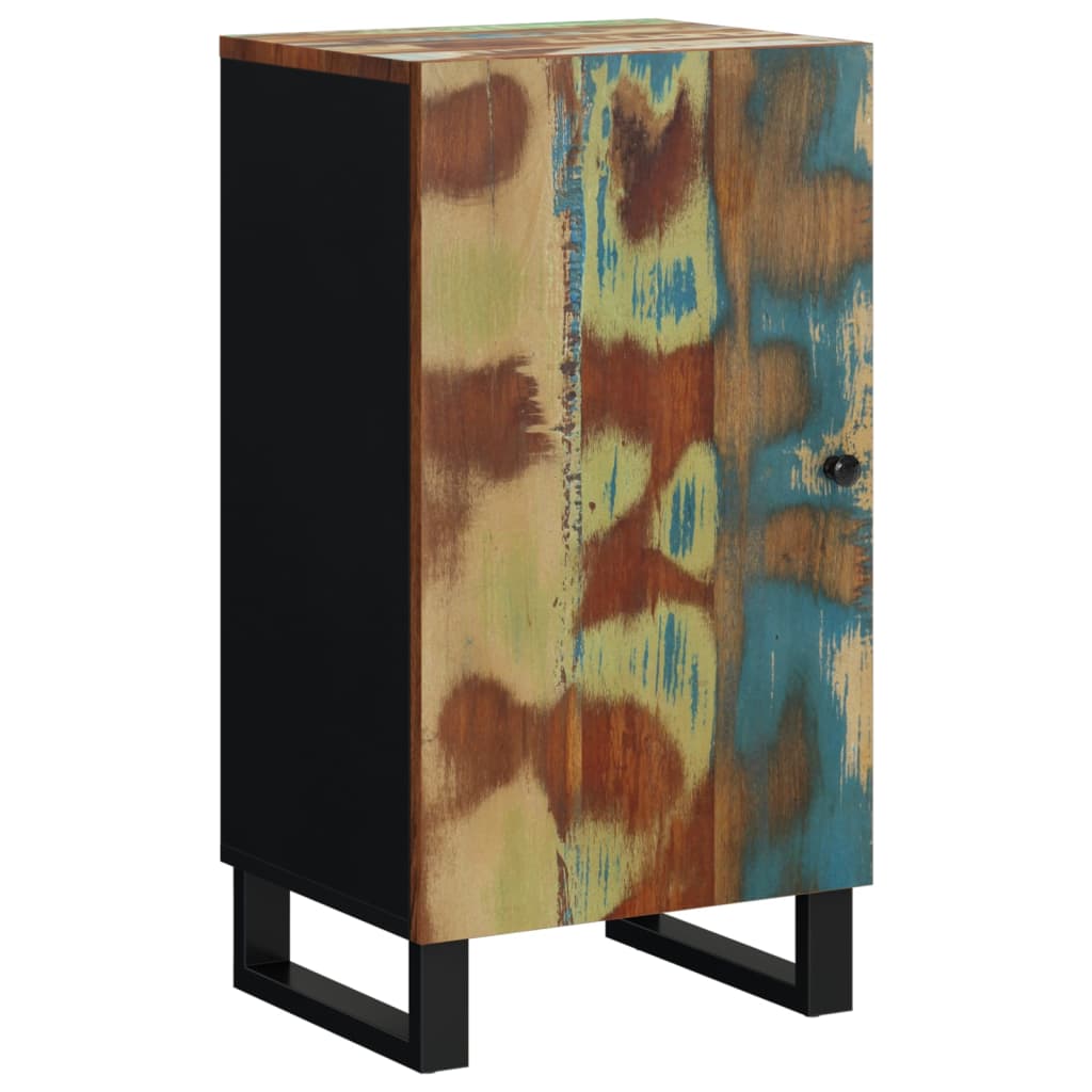 vidaXL Servantă cu ușă, 40x31x75 cm, lemn masiv recuperat