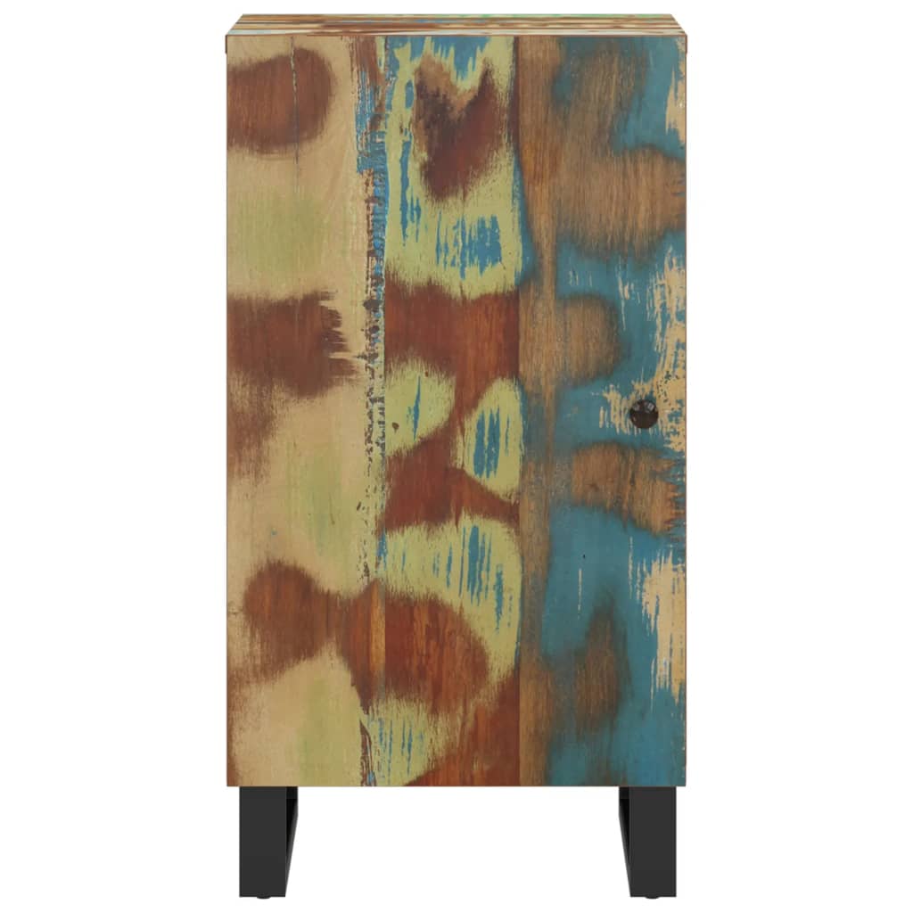 vidaXL Servantă cu ușă, 40x31x75 cm, lemn masiv recuperat