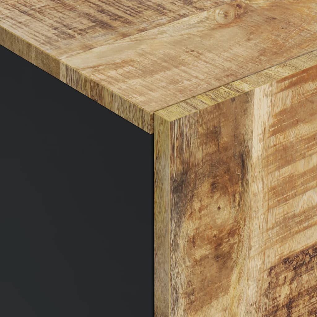 vidaXL Servantă cu 4 uși, 60x33x75 cm, lemn masiv de mango