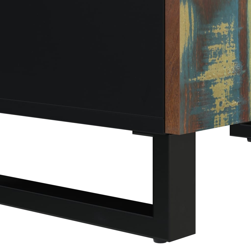 vidaXL Servantă cu 4 uși, 60x33x75 cm, lemn masiv recuperat