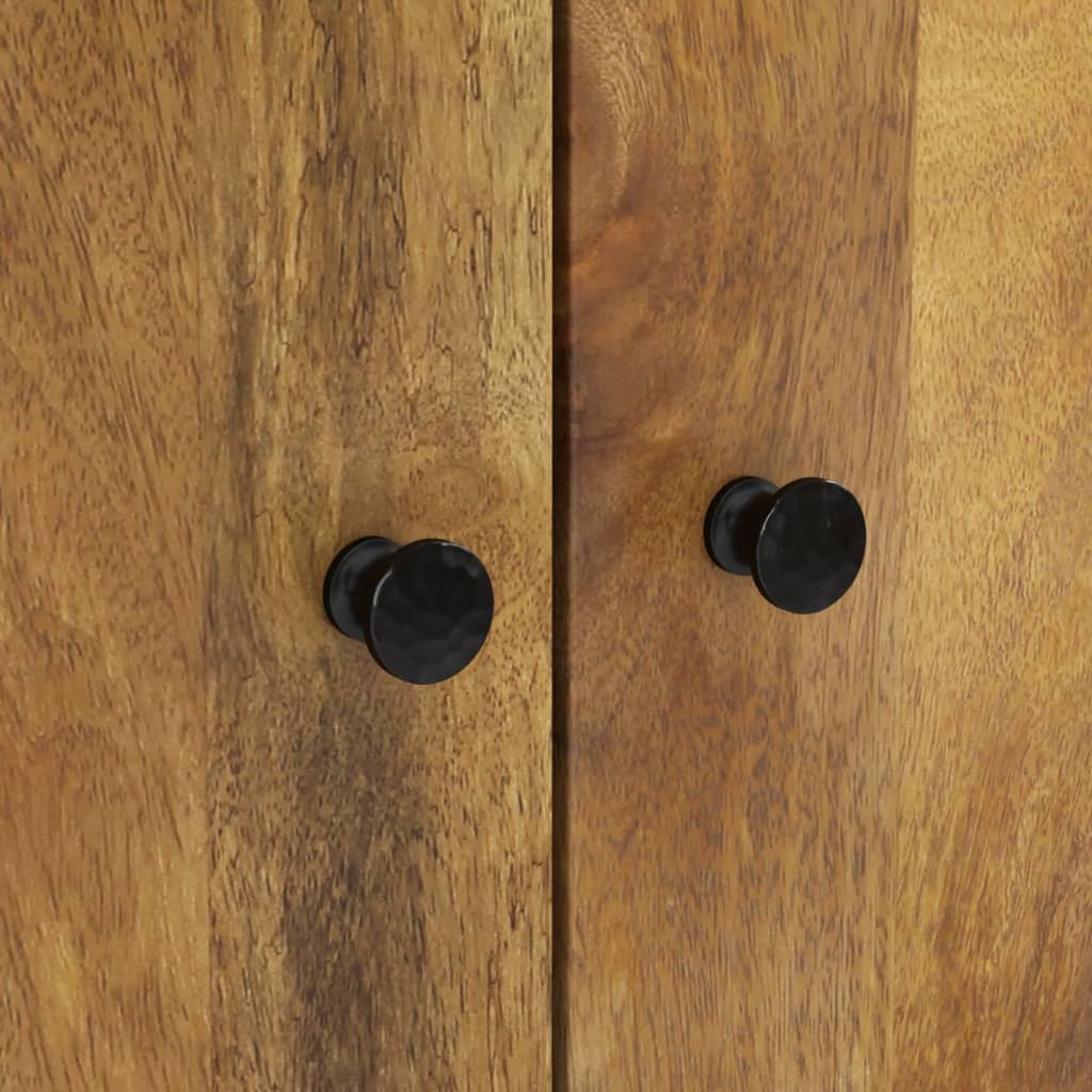 vidaXL Dulap cu sertar, 60x33x100 cm, lemn masiv mango și fier