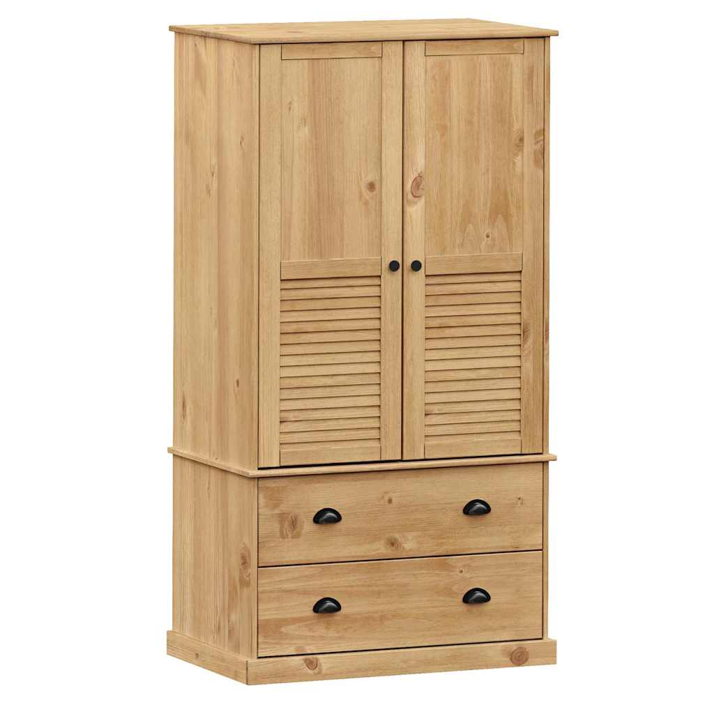 vidaXL Șifonier VIGO, 90x55x170 cm, lemn masiv de pin vidaXL Șifonier VIGO, 90x55x170 cm, lemn masiv de pin