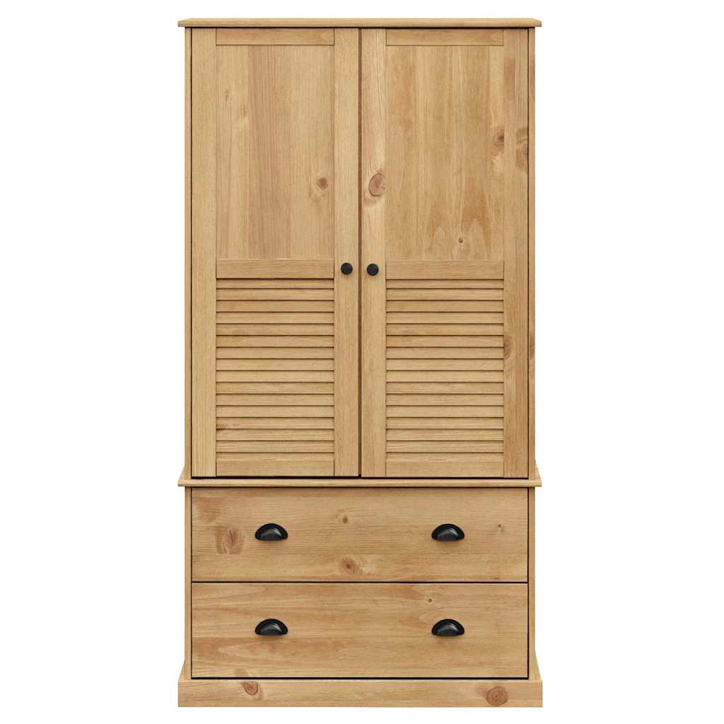 vidaXL Șifonier VIGO, 90x55x170 cm, lemn masiv de pin vidaXL Șifonier VIGO, 90x55x170 cm, lemn masiv de pin