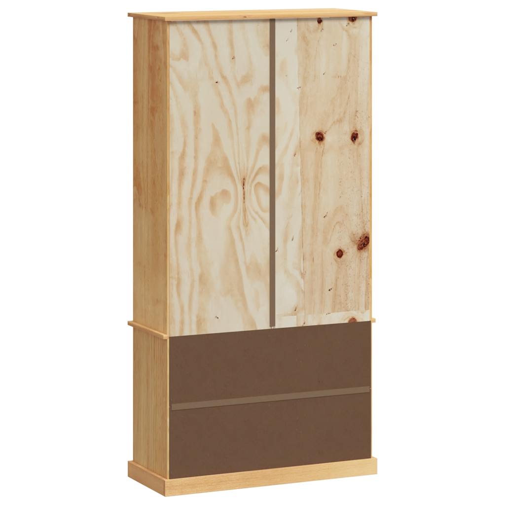 vidaXL Bibliotecă VIGO, 85x35x170 cm, lemn masiv de pin vidaXL Bibliotecă VIGO, 85x35x170 cm, lemn masiv de pin