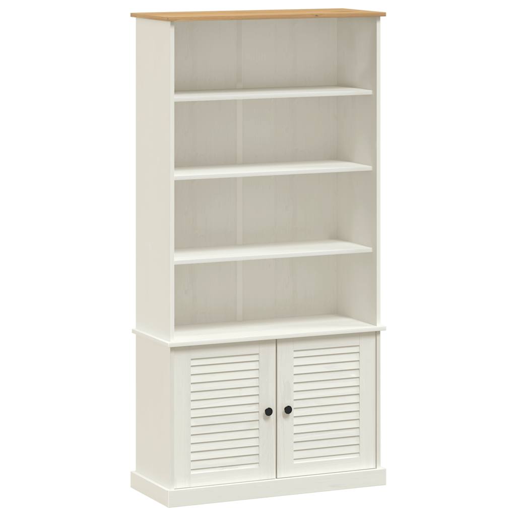 vidaXL Bibliotecă „VIGO”, alb, 85x35x170 cm, lemn masiv de pin vidaXL Bibliotecă „VIGO”, alb, 85x35x170 cm, lemn masiv de pin