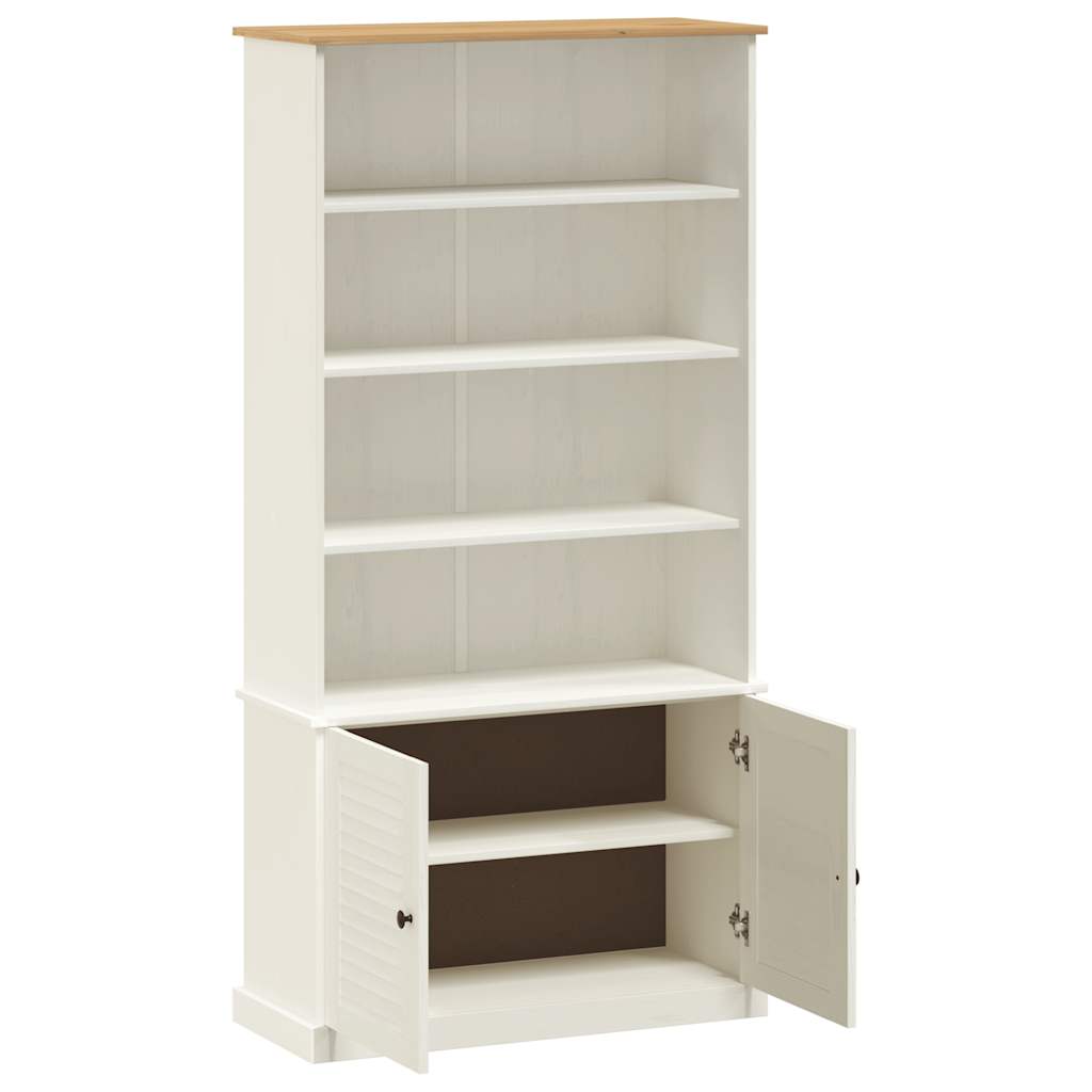 vidaXL Bibliotecă „VIGO”, alb, 85x35x170 cm, lemn masiv de pin vidaXL Bibliotecă „VIGO”, alb, 85x35x170 cm, lemn masiv de pin